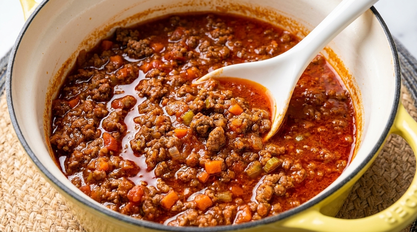 Klasyczne włoskie ragù mięsne