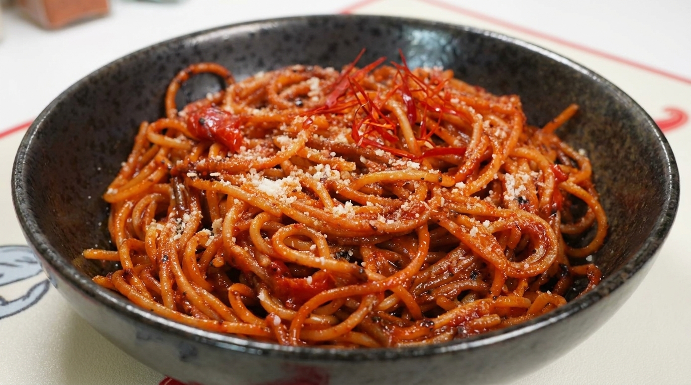 Pikantne Spaghetti all'Assassina (Makaron Zabójcy)