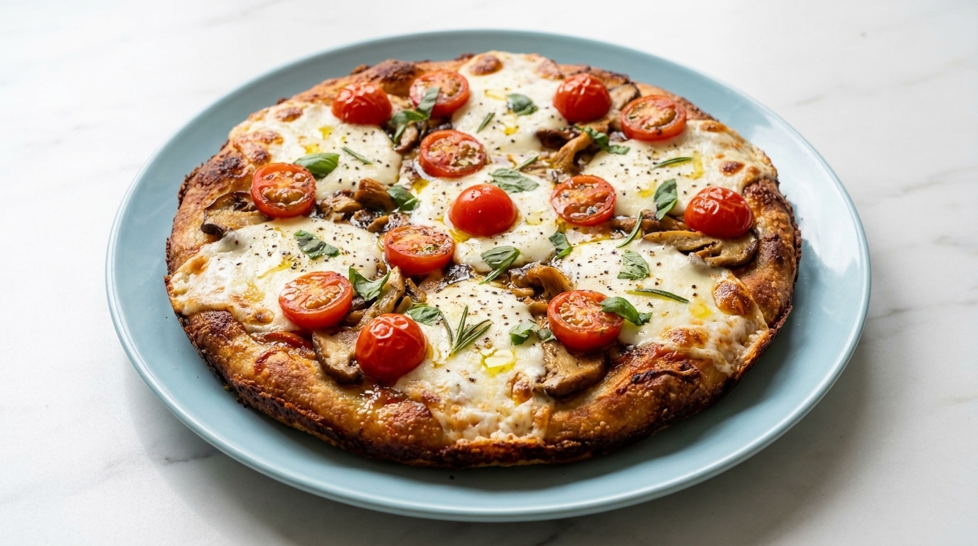 Domowa pizza z patelni