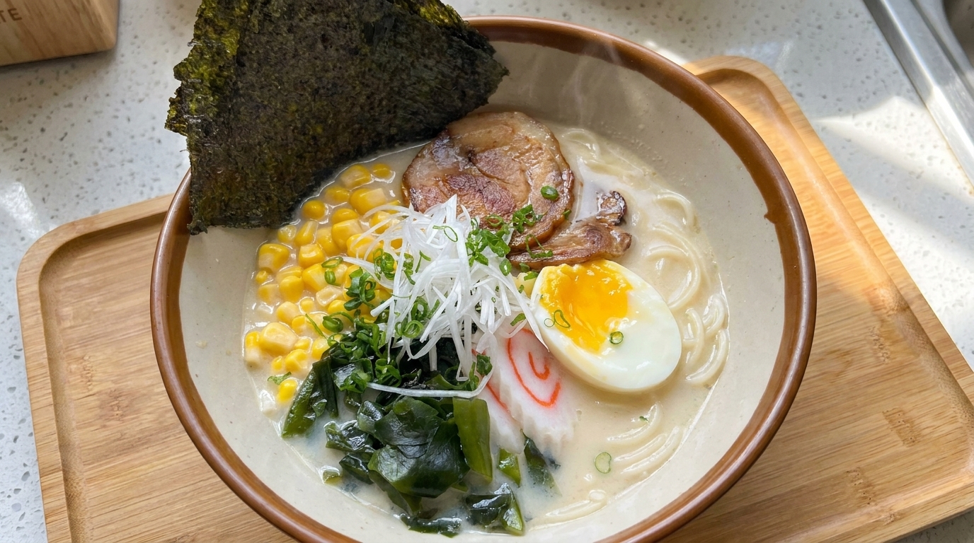 Domowy Yuzu Shio Ramen