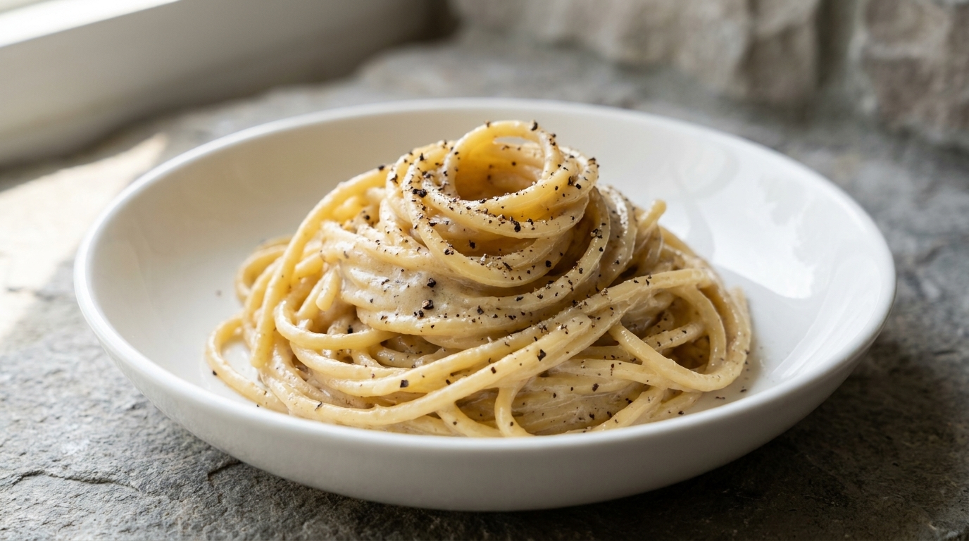 Autentyczne rzymskie Cacio e Pepe