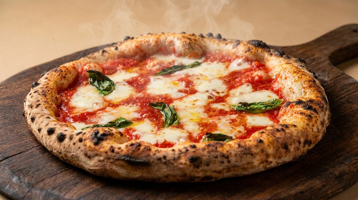 Autentyczna pizza neapolitańska Margherita