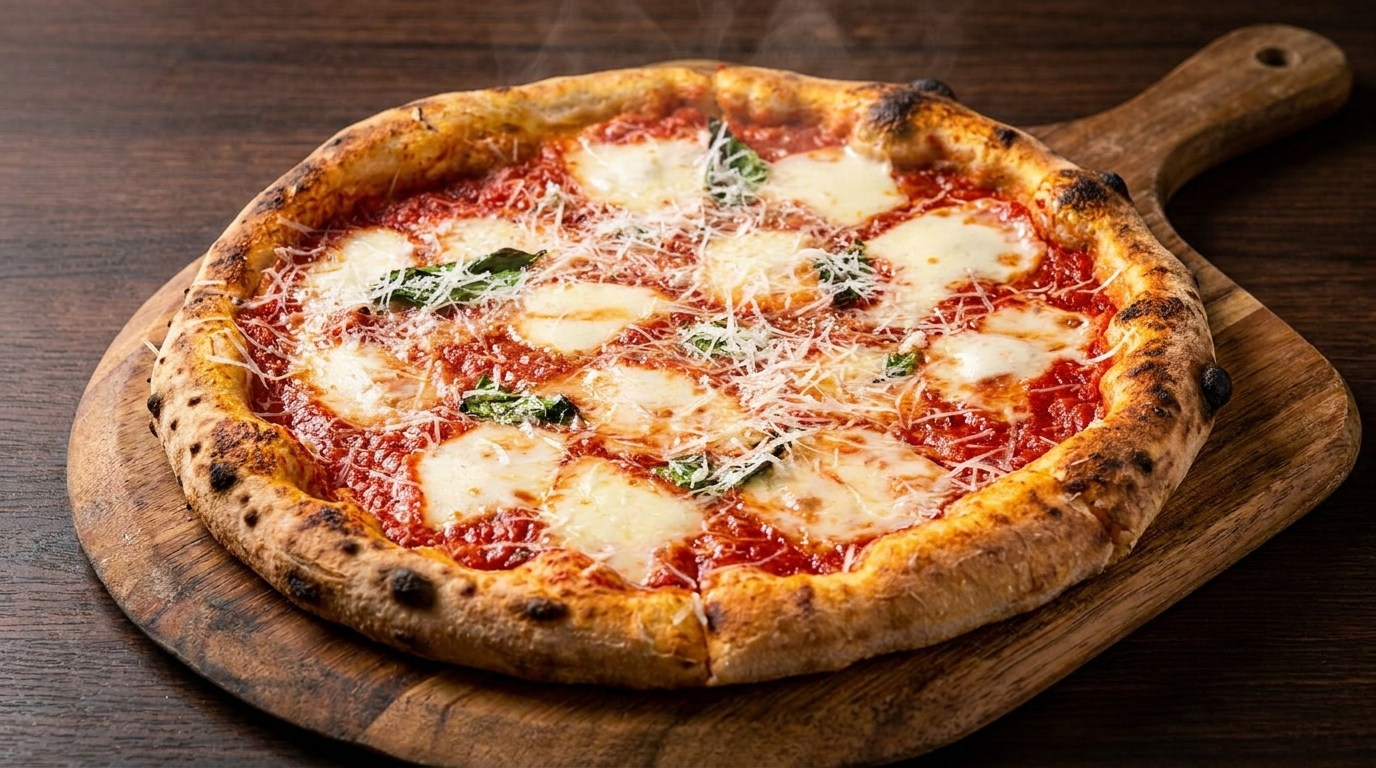 Autentyczna Pizza Margherita Neapolitańska
