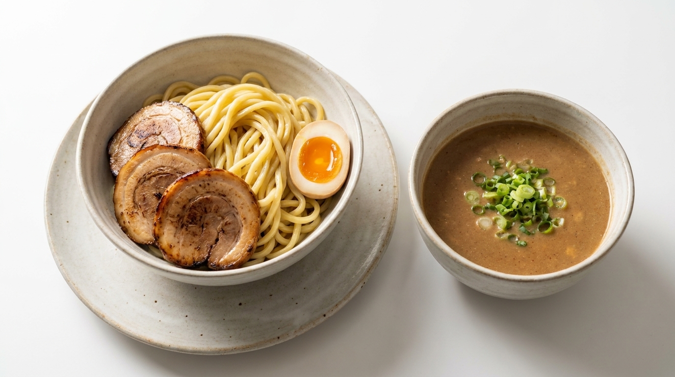 Bogate Seafood Tonkotsu Tsukemen (Gyokai Tonkotsu)