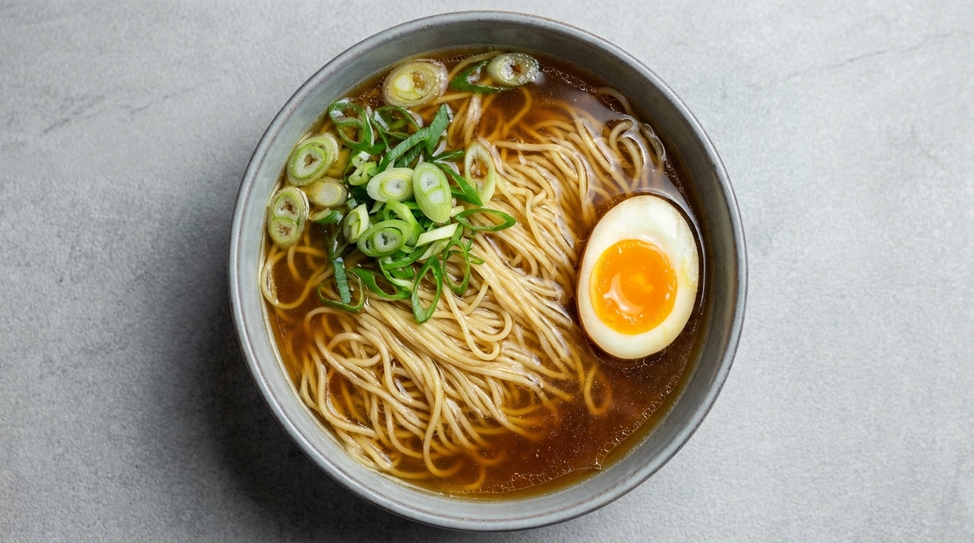 Szybki domowy Shoyu Ramen