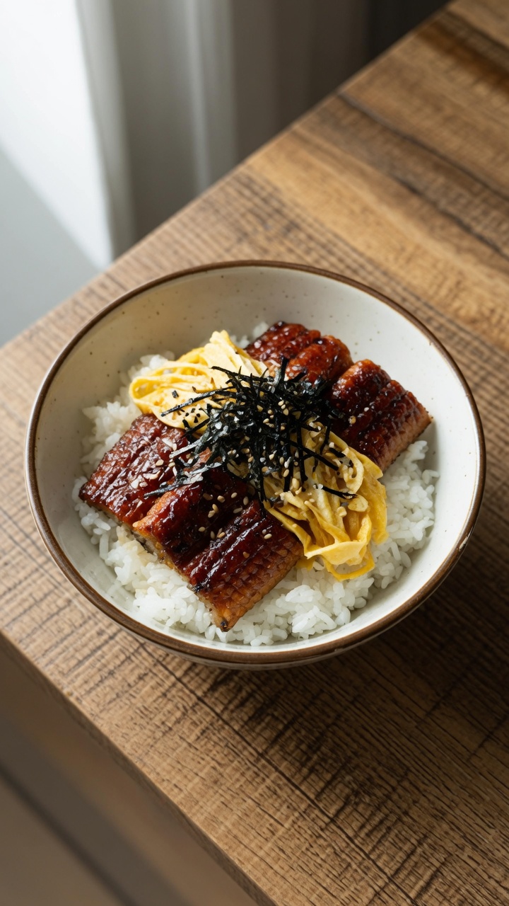 Klasyczne Unagi Don (Miseczka z grillowanym węgorzem)