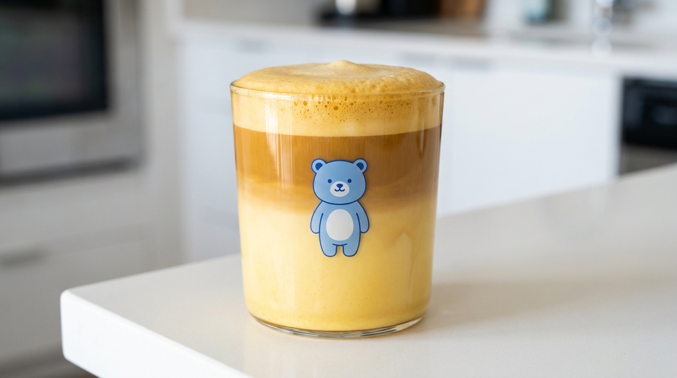 Kremowe Latte Maślane z Kukurydzą (w Stylu KFC)