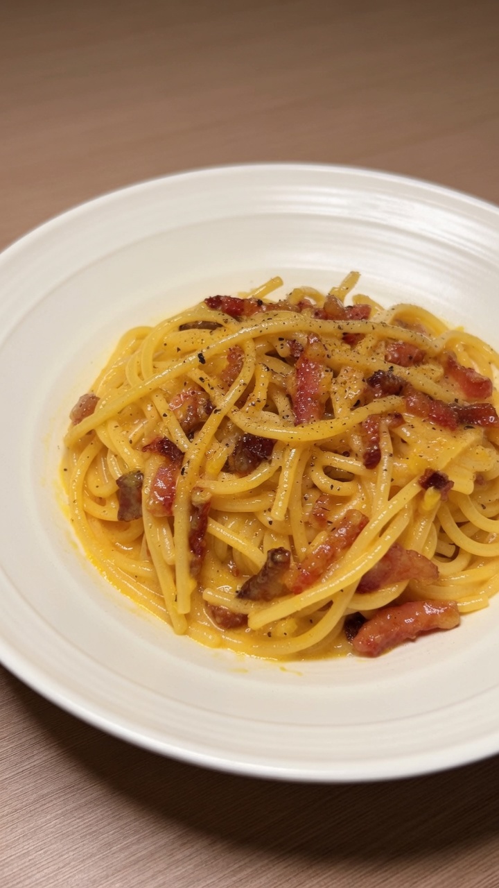 Klasyczna rzymska carbonara