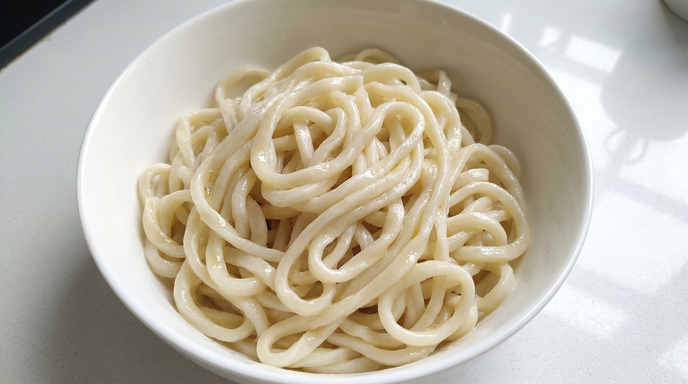 Tradycyjny domowy makaron ciągniony (Lamian)