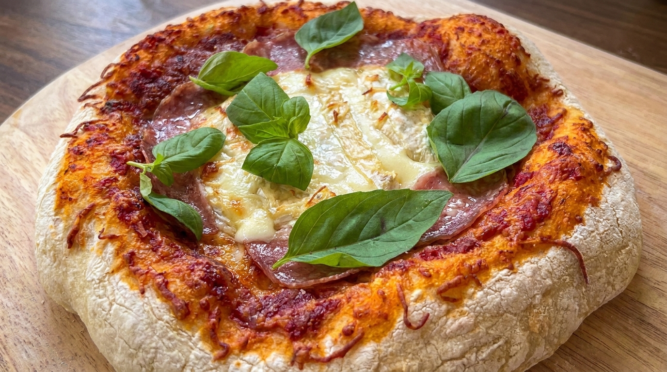 Kremowa Pizza z Serem Taleggio