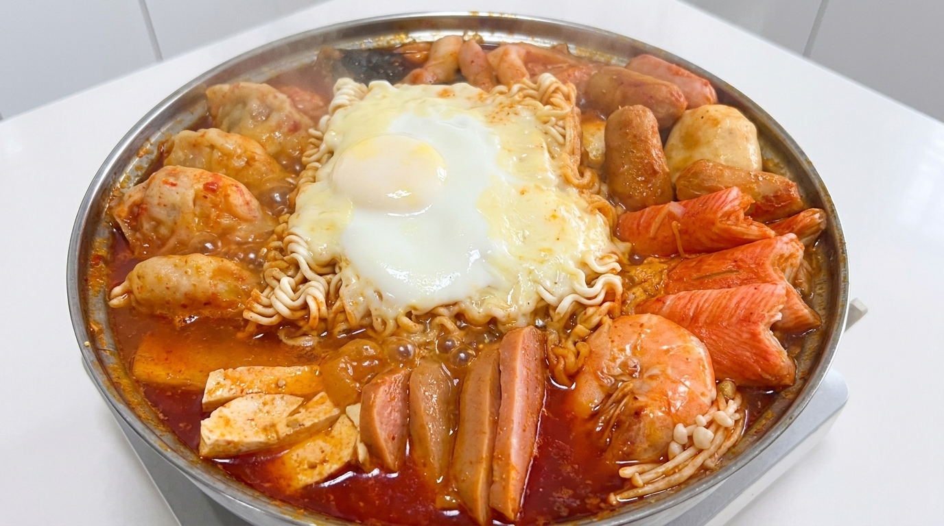 Ostateczny Koreański Gulasz Wojskowy (Budae Jjigae)