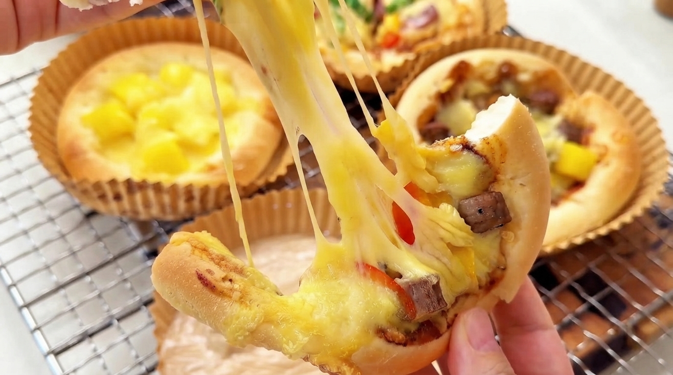Domowe mini pizze mrożone