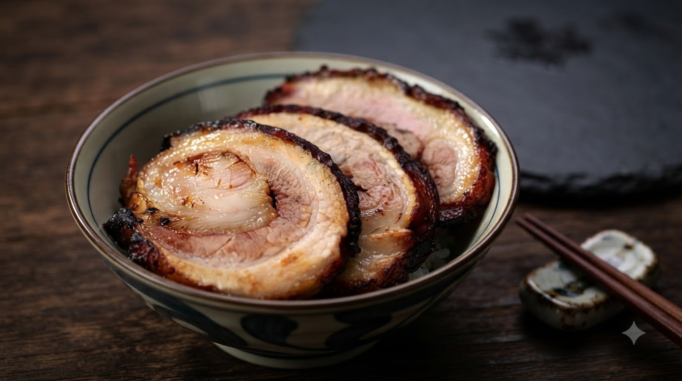 Autentyczne Japońskie Chashu (Rolada z Boczku Wieprzowego)