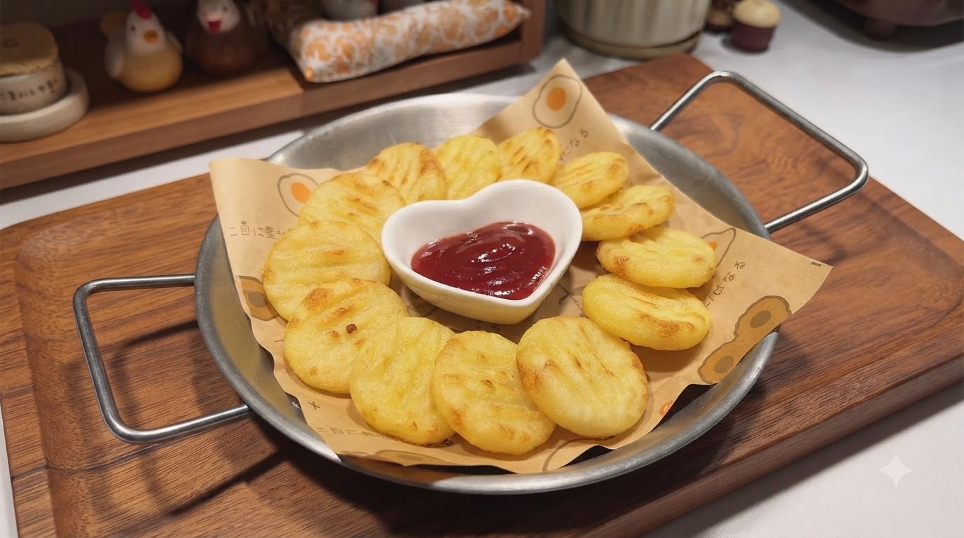 Chrupiące Pieczone Placki Ziemniaczane