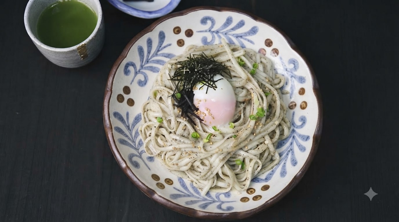 Zimne Udon z Truflą i Sezamem