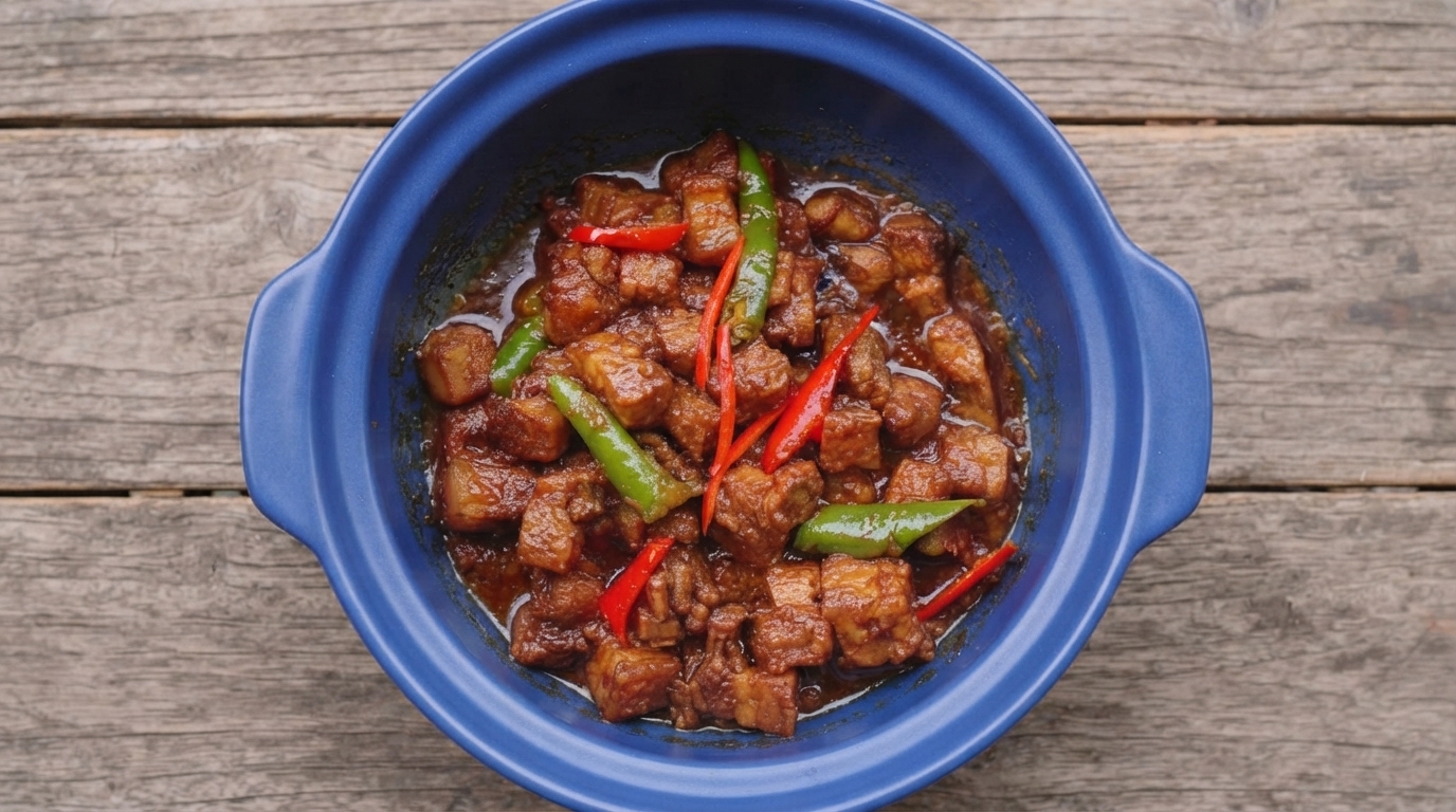 Tradycyjna Nyonya Assam Pork (Babi Assam)