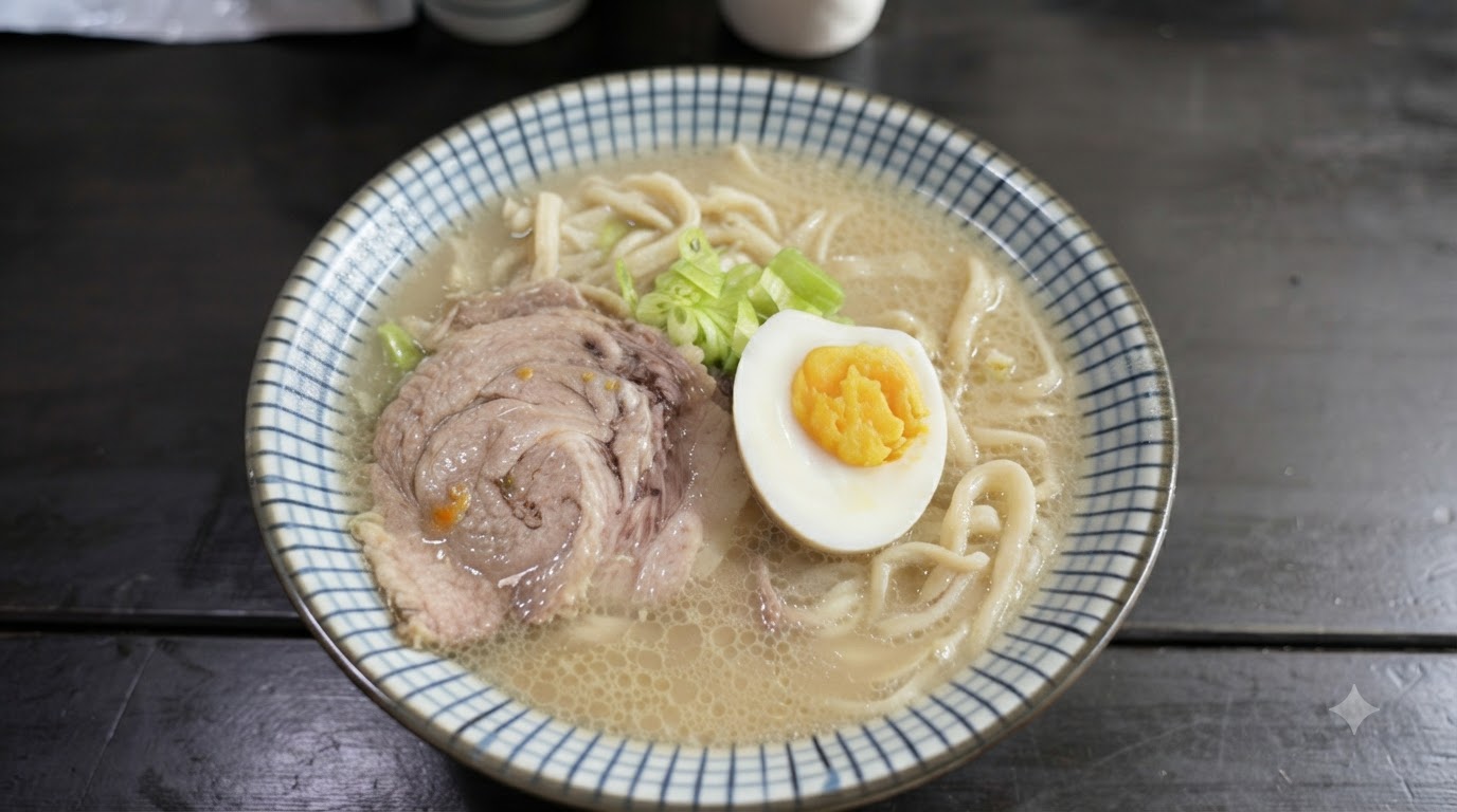 Autentyczny japoński ramen Tonkotsu od podstaw