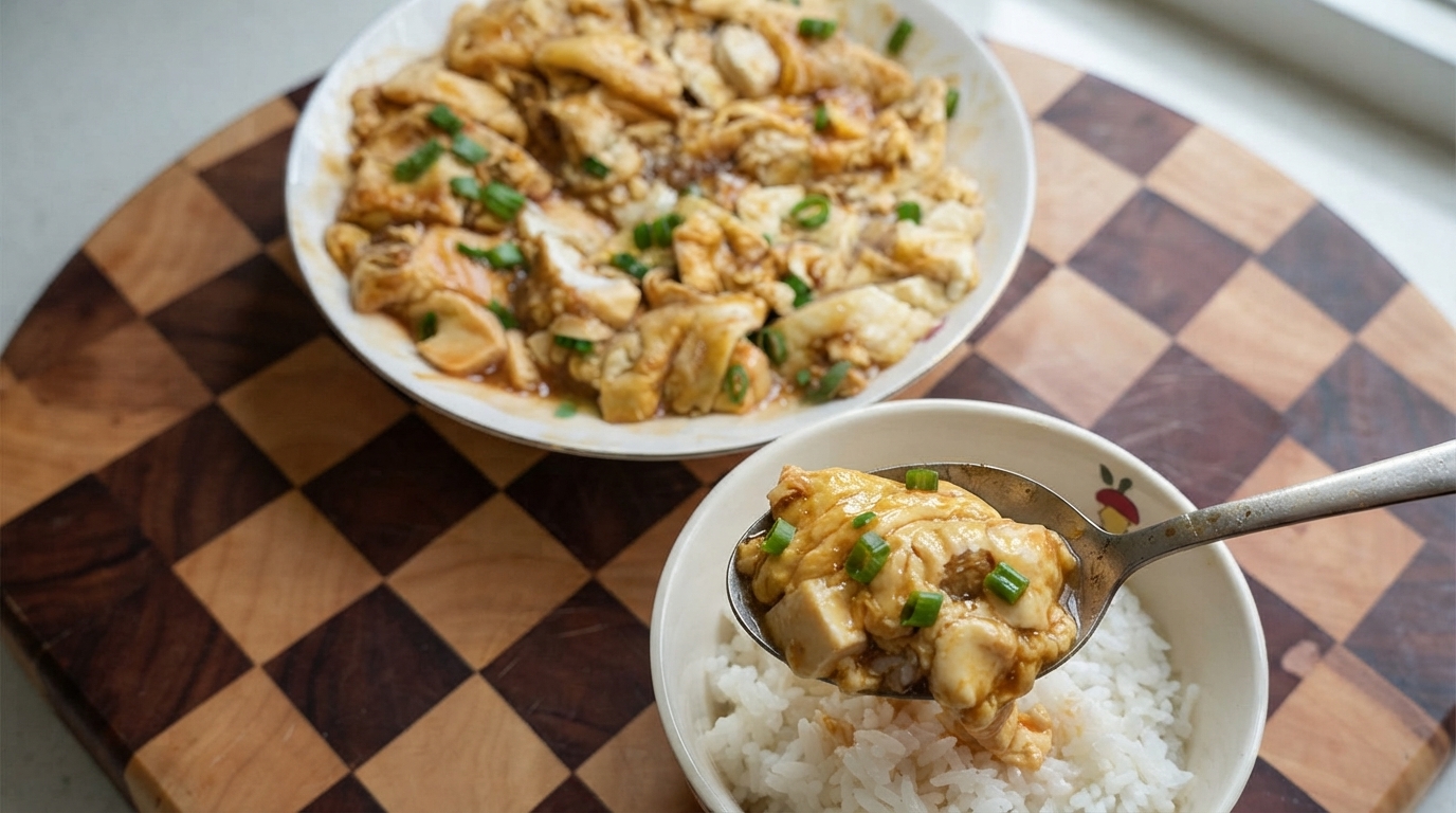 Miękkie tofu w otoczce z jajka